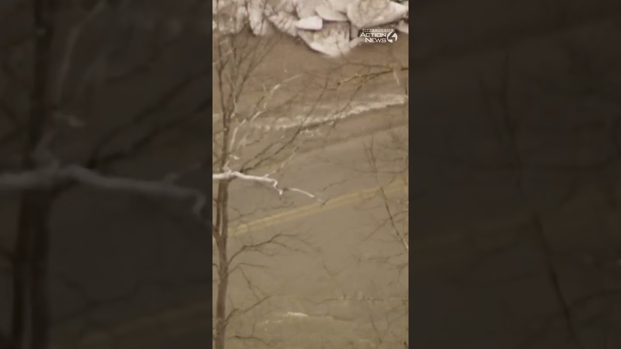 Ice jams cause flooding in Western Pennsylvania