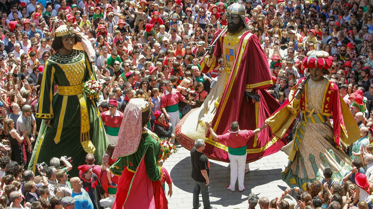 Els Gegants de La Patum de Berga