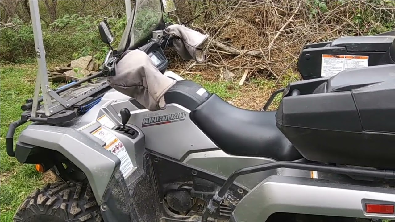 2022 Suzuki King Quad 750 xpz 1900 mile 162 hour review
