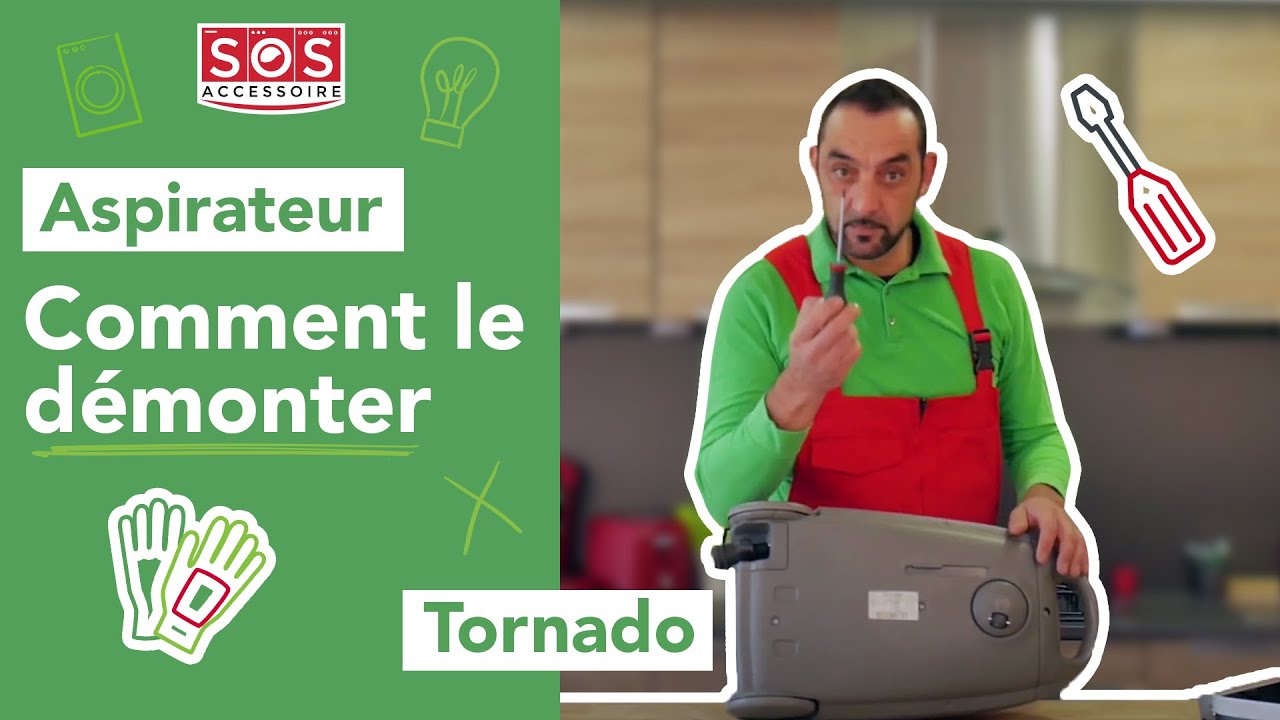 Comment démonter un aspirateur Tornado ?