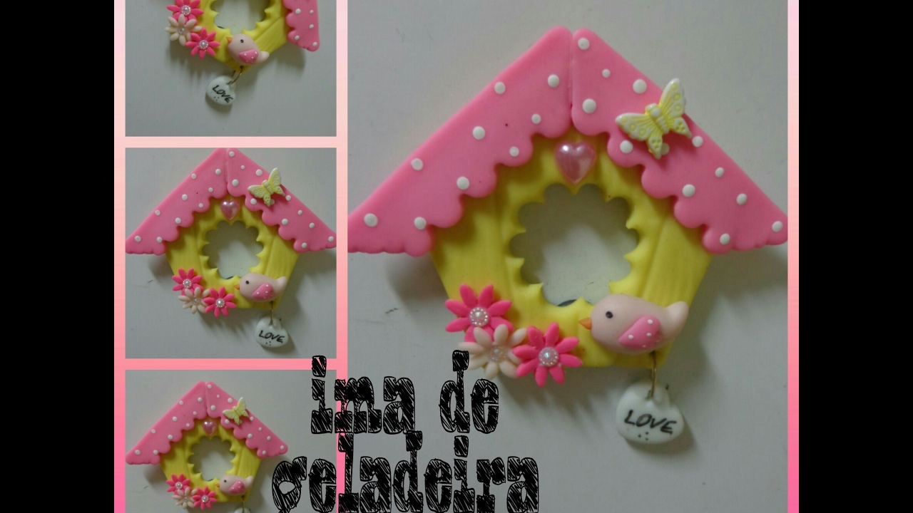# IMA DE GELADEIRA TEMA PASSARINHO