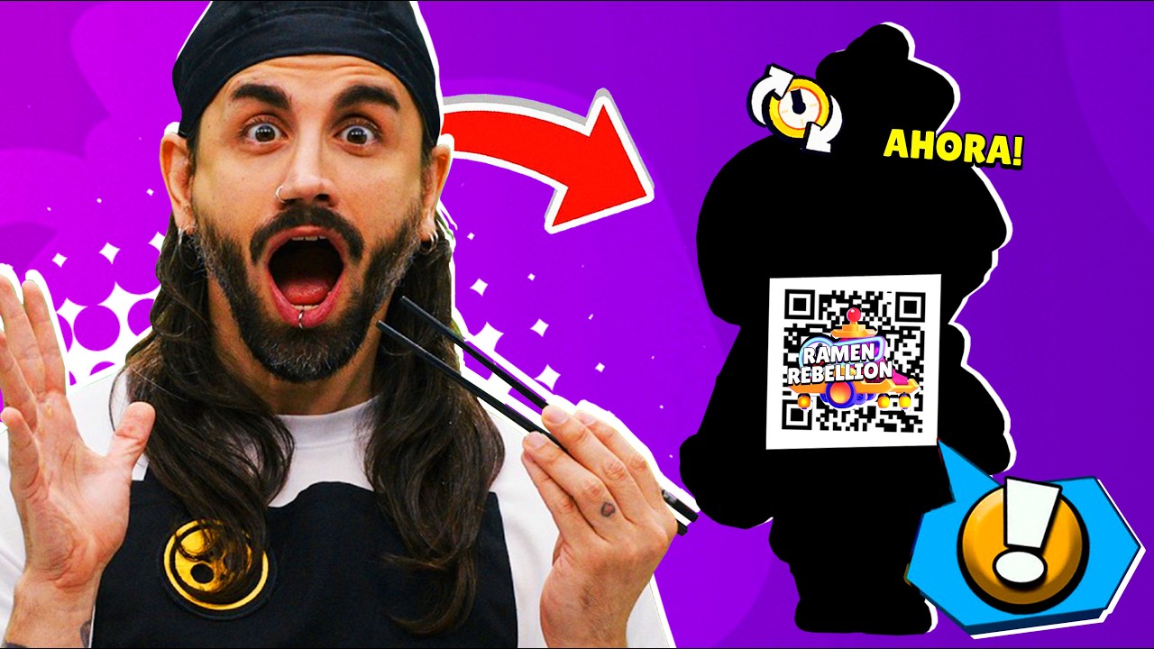 RUN, IT'S FREE!! 🥳 NEW EXCLUSIVE RAMEN REBELLION CODE IN BRAWL STARS! IT'S LIMITED! ACT FAST