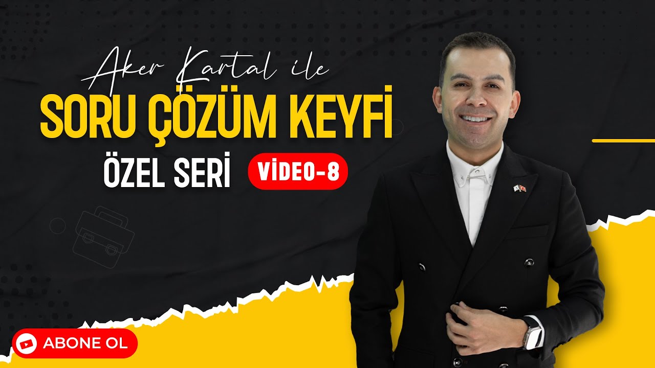 Aker Kartal ile Keyifli Soru Çözüm - 8 (Karma Dil bilgisi) #akerkartal