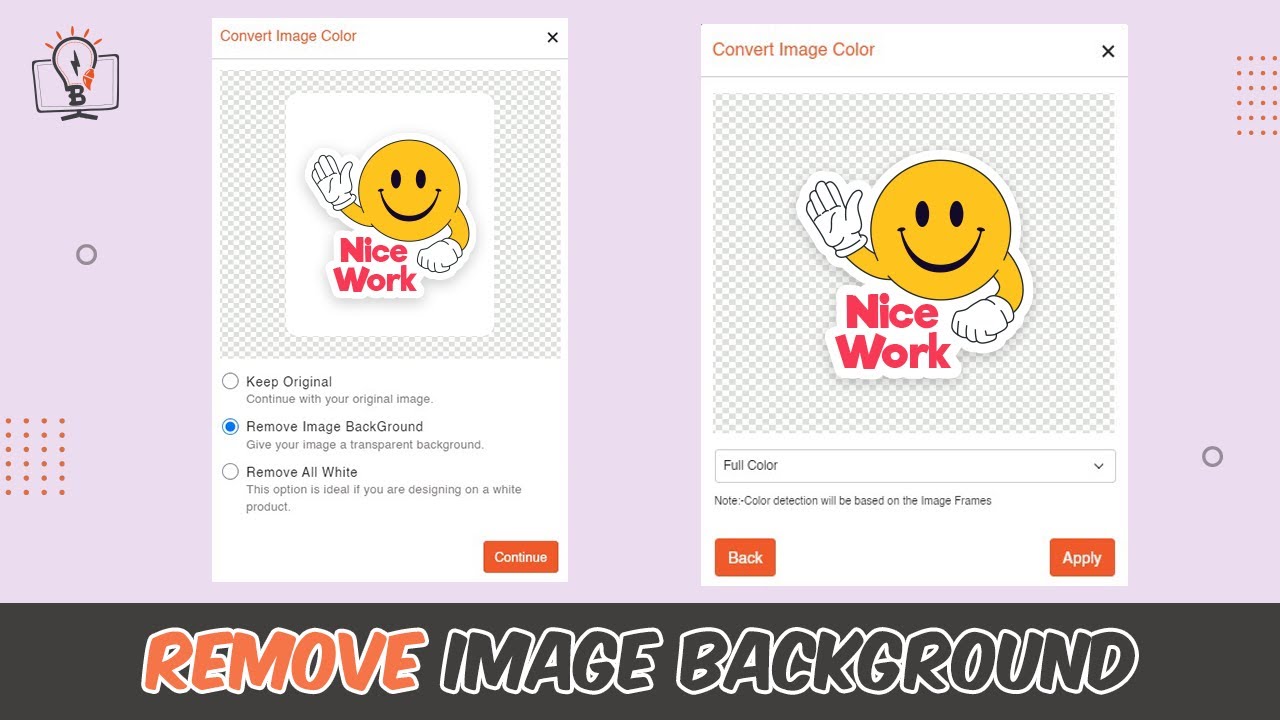 Background with Color Detection #printxpand  #productdesignertool