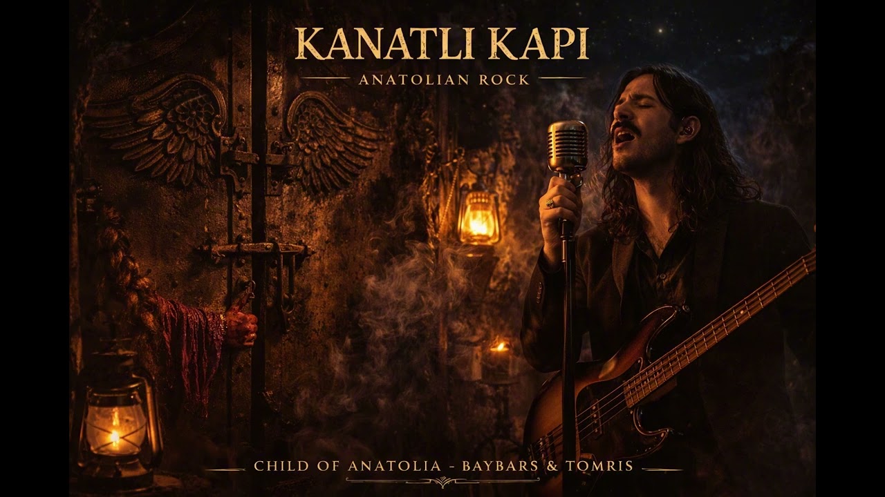 KANATLI KAPI  I  1970's Psychedelic Anatolian Rock COVER BAYBARS