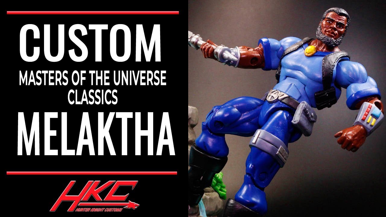 MOTUC MELAKTHA Masters of the Universe Classics Custom action figure by Hunter Knight Customs