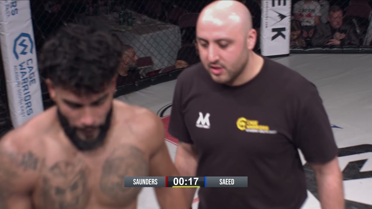 Saunders vs Saaed - 170lbs Amateur MMA Contest - #CWSE26 9th October 2021
