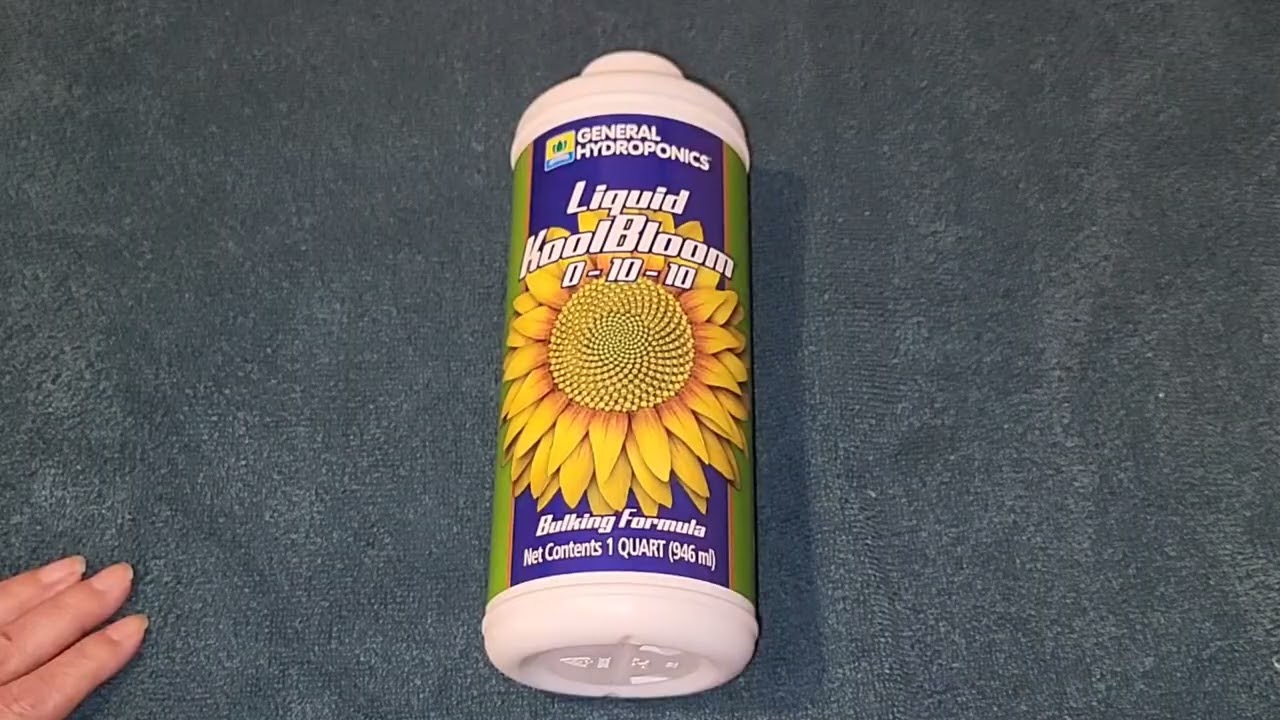 General Hydroponics - Распаковка жидкого KoolBloom - Органическая добавка