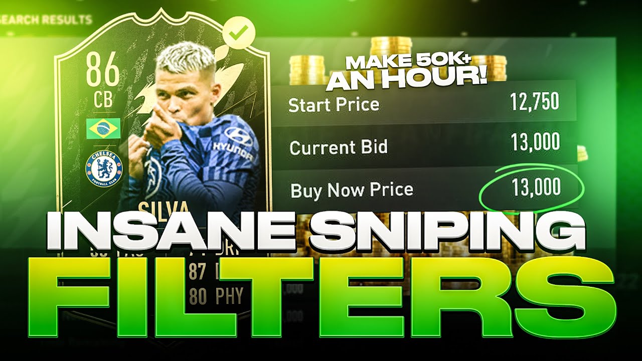 INSANE SNIPING FILTERS IN FIFA 22! 😲 | FIFA 22 ULTIMATE TEAM