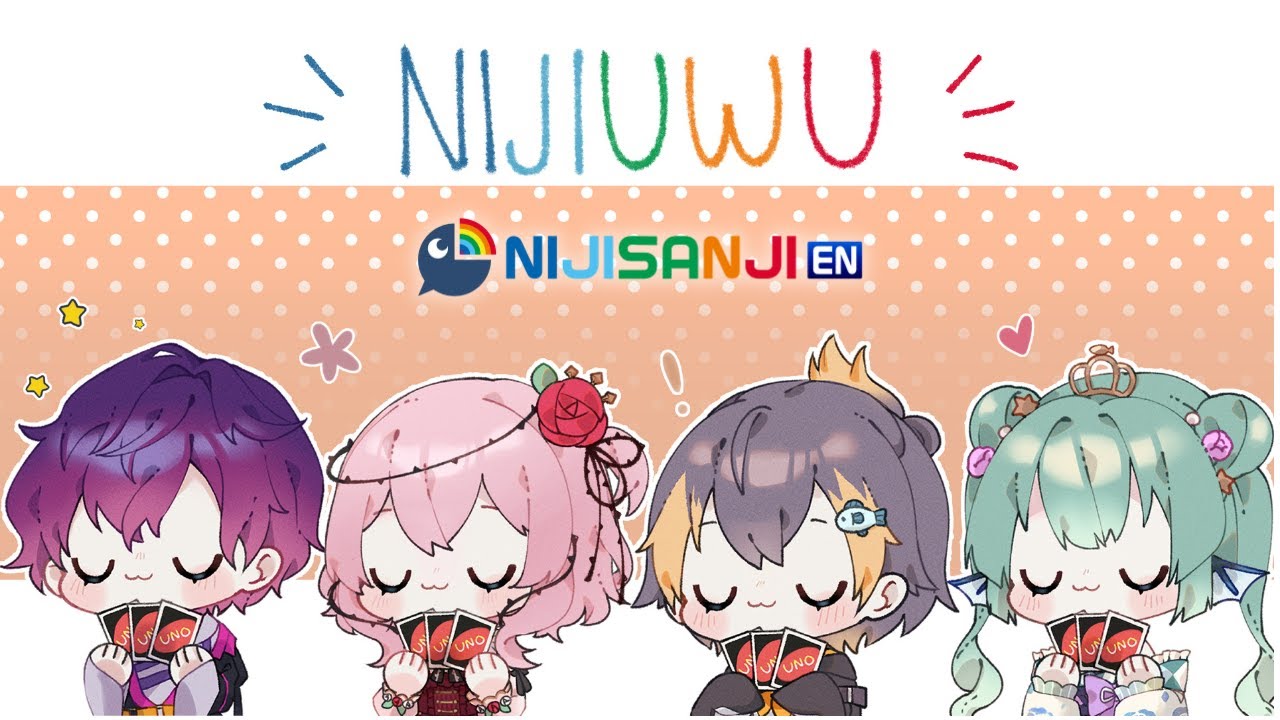【UNO】UNO collab with NIJIuwu【NIJISANJI EN | Uki Violeta】