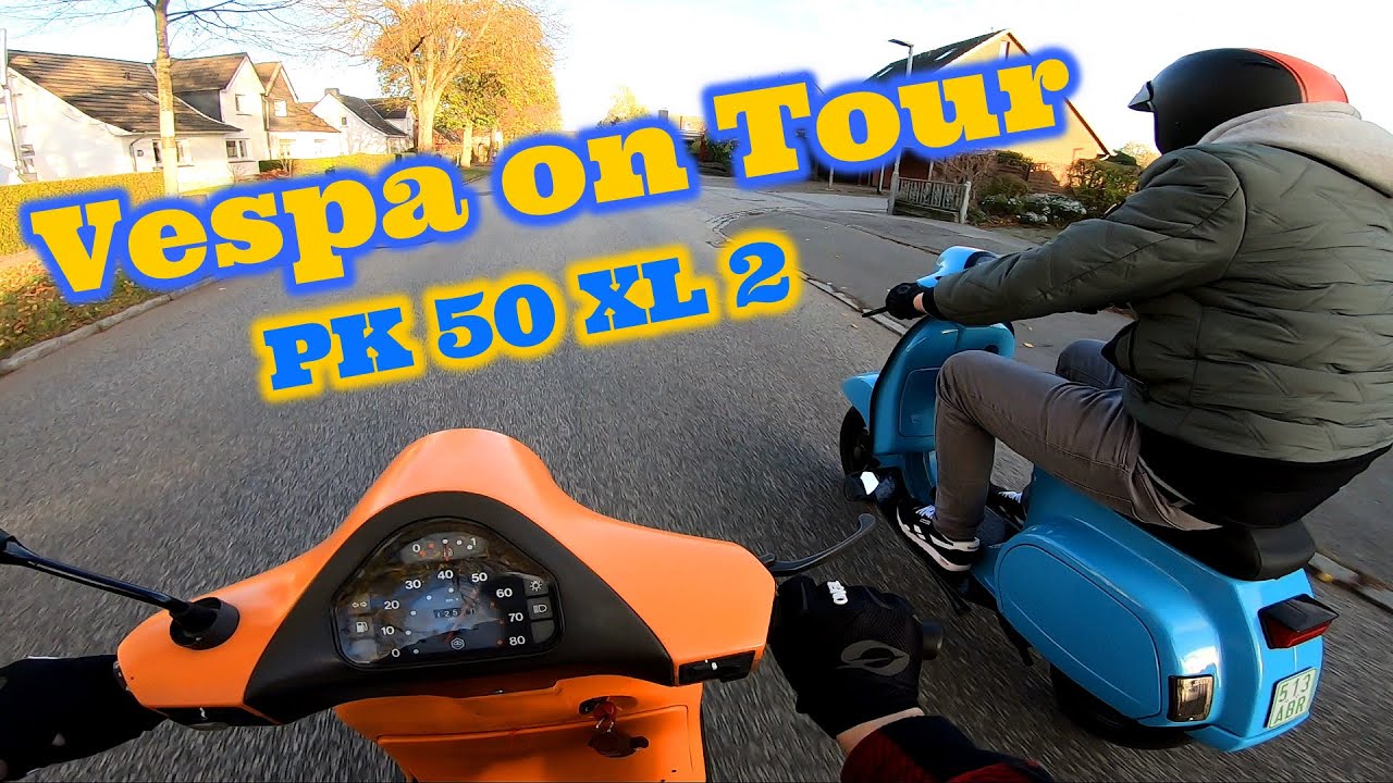 Vespa PK 50 XL 2  on Tour | Vespa Brother´s unterwegs | Vespa Vlog