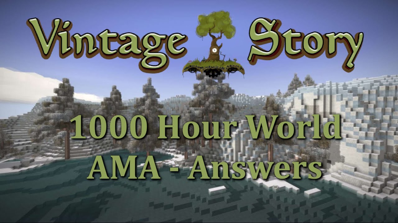 Ask Me Anything! - ANSWERS! 1000hr Vintage Story World!!