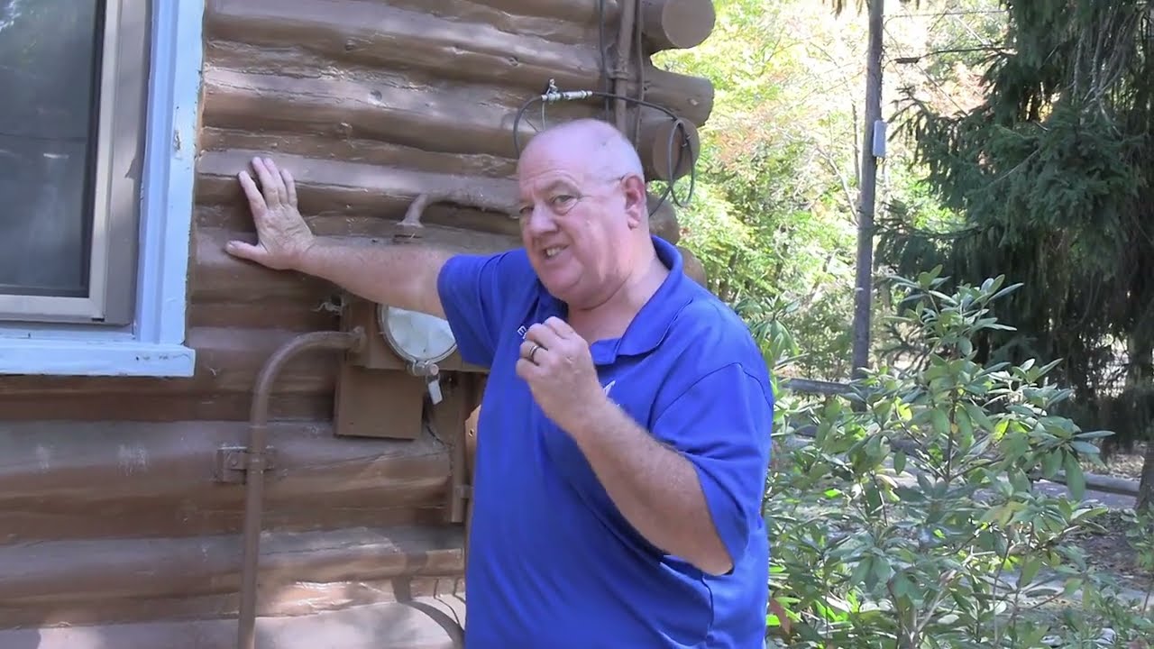 WizTips: Media Blasting on Log Cabins