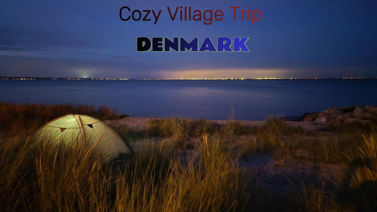 🇩🇰 Camping in Denmark | Danish Village Camping | Beach Camping Adventure