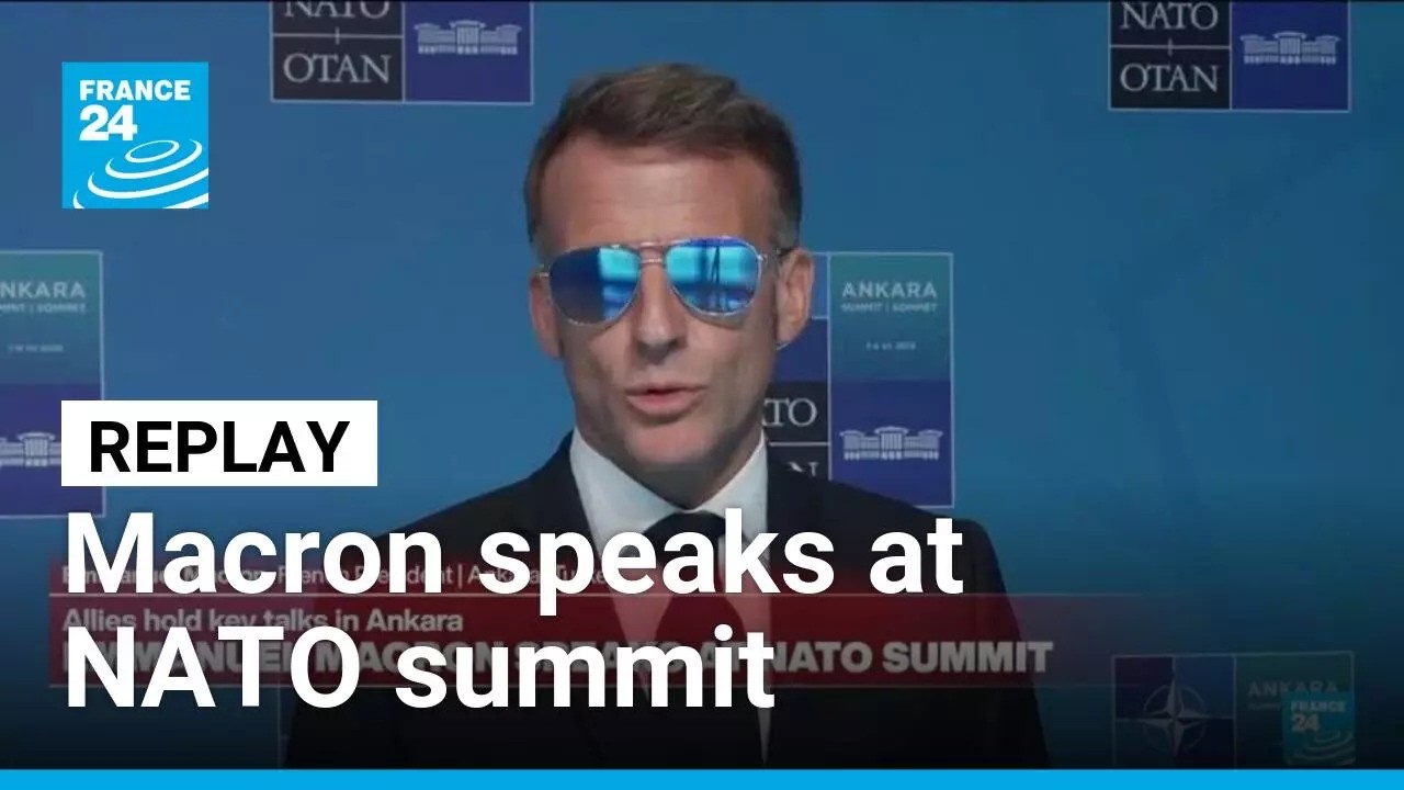 REPLAY: Macron addresses Ukraine, Greenland at NATO summit &bull; FRANCE 24 English