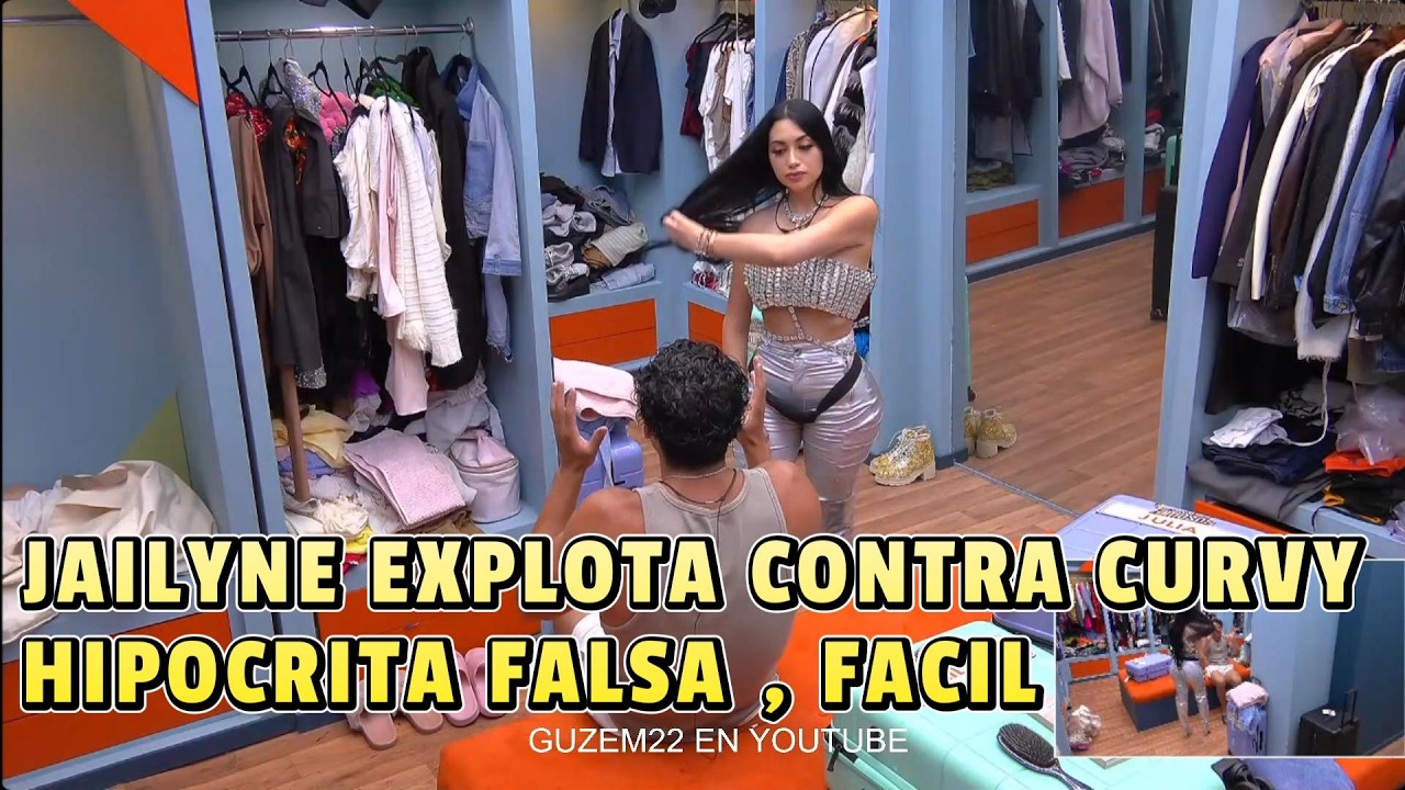 JAILYN EXPLOTA CONTRA CURVYZELMA HIPOCRITA , FALSA OFRECIA LE L4..M3 EL C..LO A LAURA EN LCDLF6