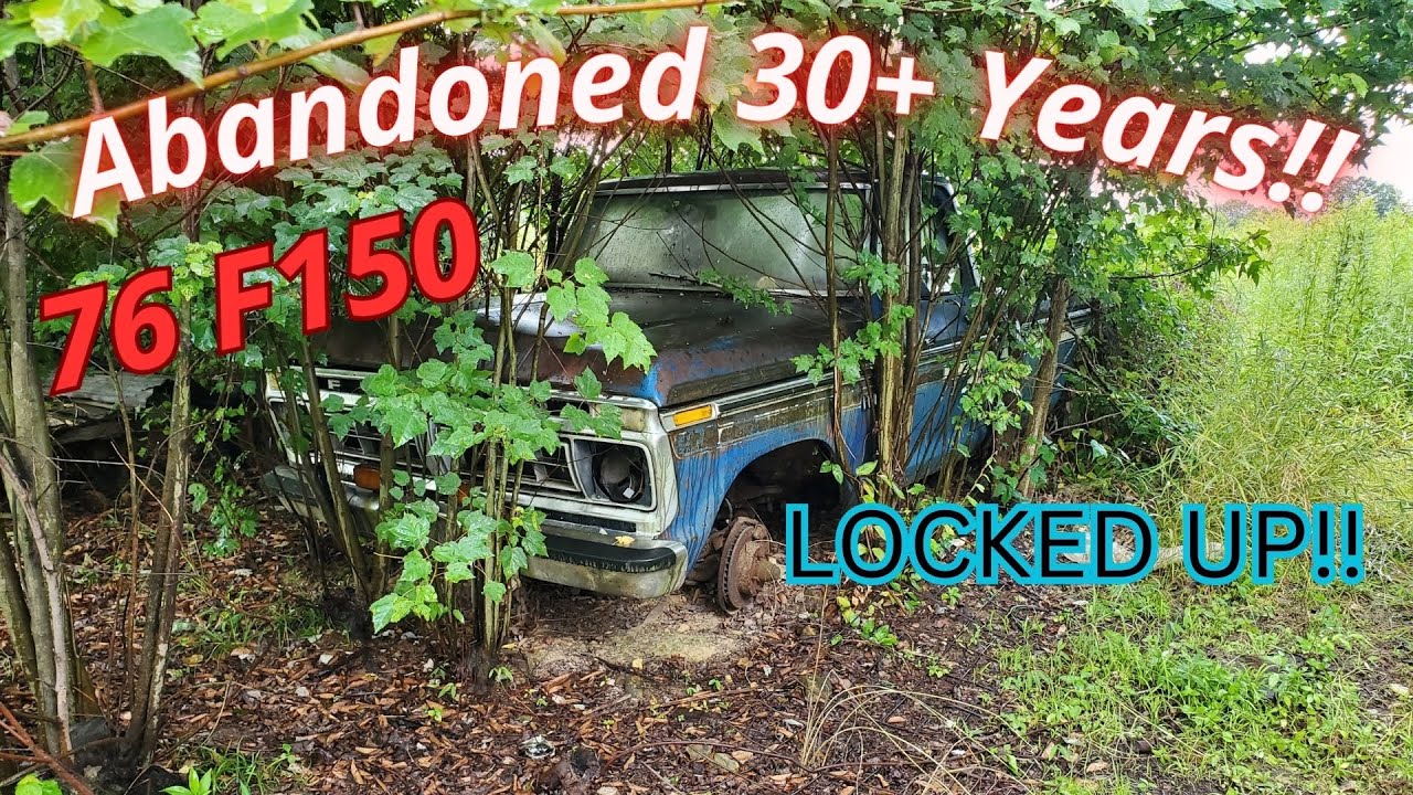 ABANDONED 30+ Years ago!! 76 F150 Will It Run??