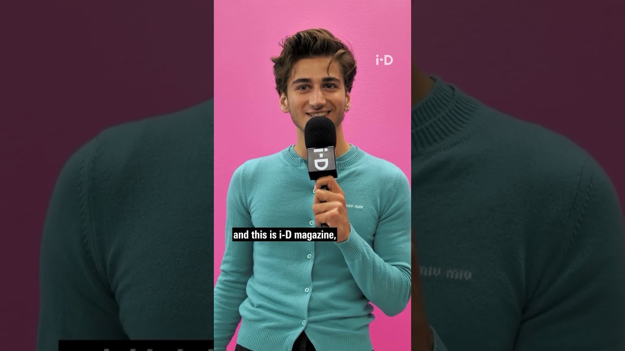 Sebastian Croft answer some questions for i-D magazine