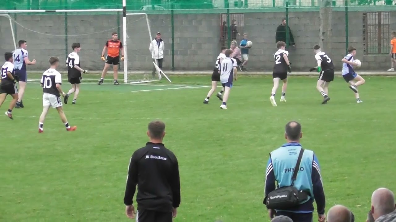 JK Brackens v Moyle Rovers. 2023 U-15 A Football County Final. 25/5/23 in Cashel. 1st half.