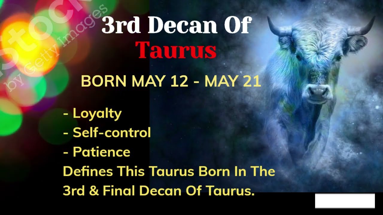 TAURUS - 💎Taurus Personalities Defined Taurus's 3 Decans💎 #youtube