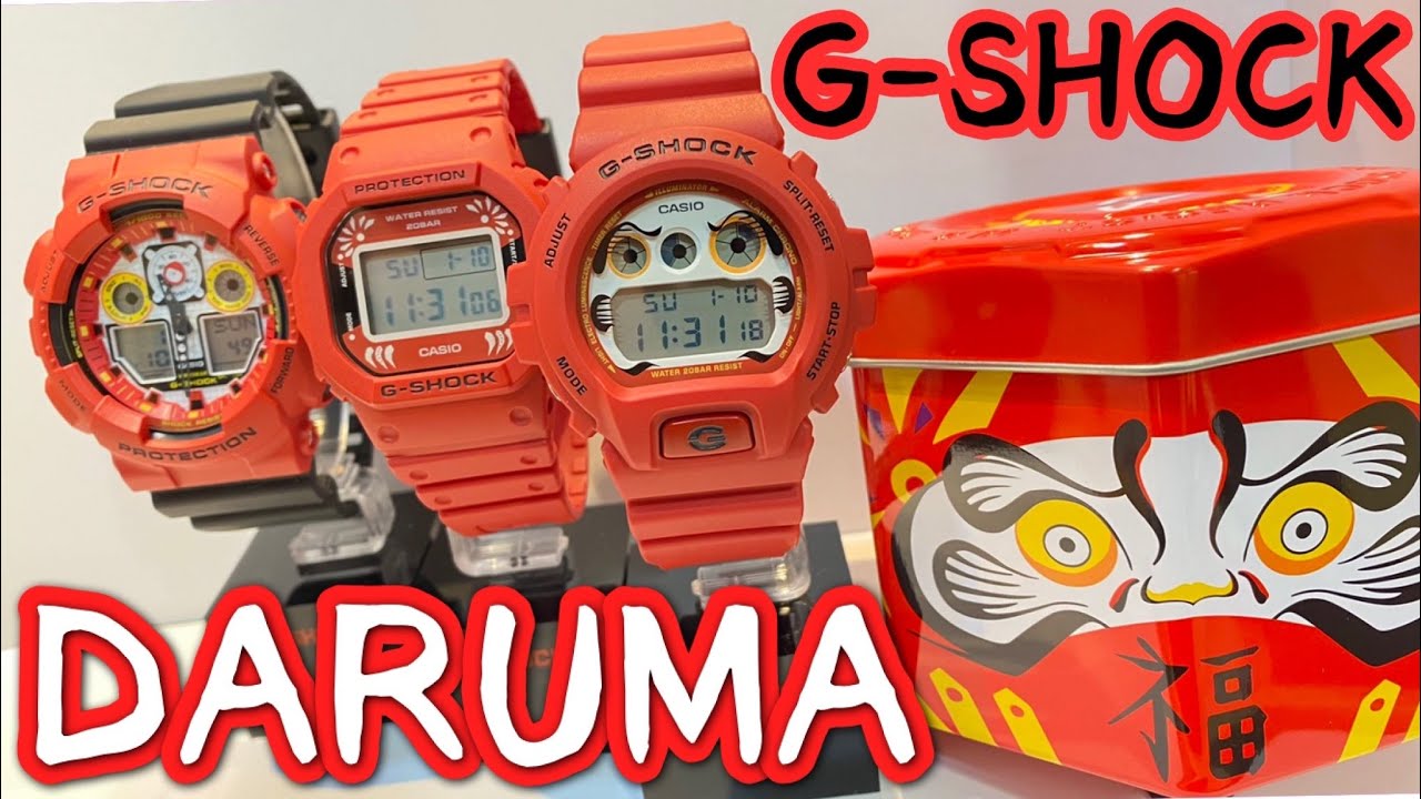 【G-SHOCK】ジーショック×BlackEyePatch！達磨シリーズのご紹介。