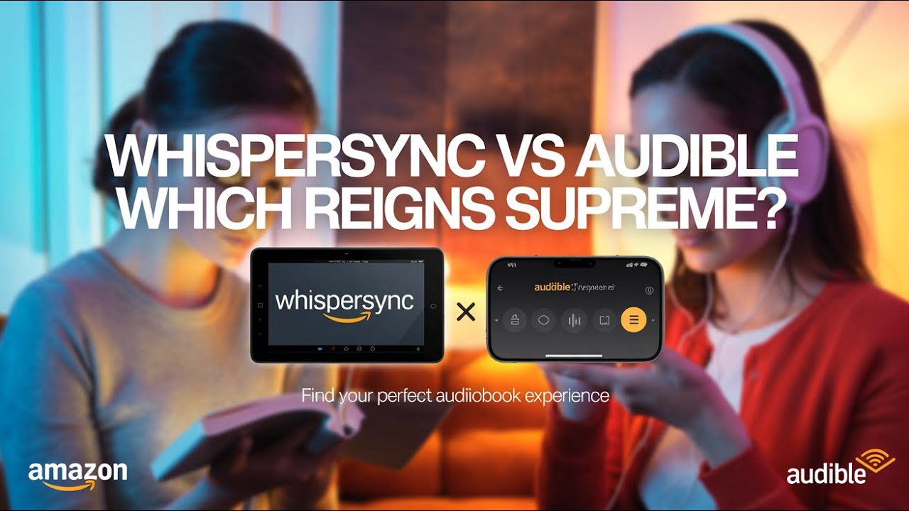 Whispersync vs Audible - Which Reigns Supreme?