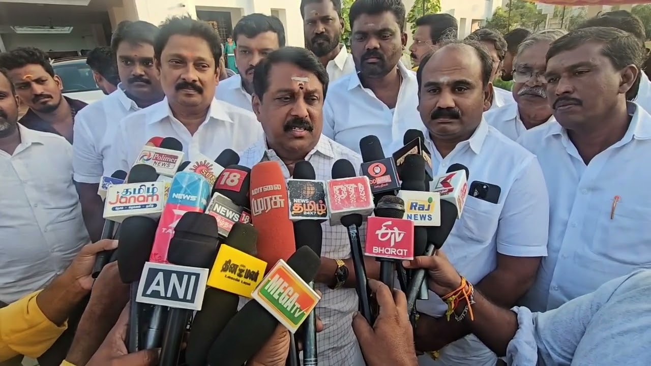 எடப்பாடி - OPS ஏன்னா இப்போ அவர்களது உட்கட்சி பிரச்சனை - BJP நயினார் நாகேந்திரன் பேட்டி