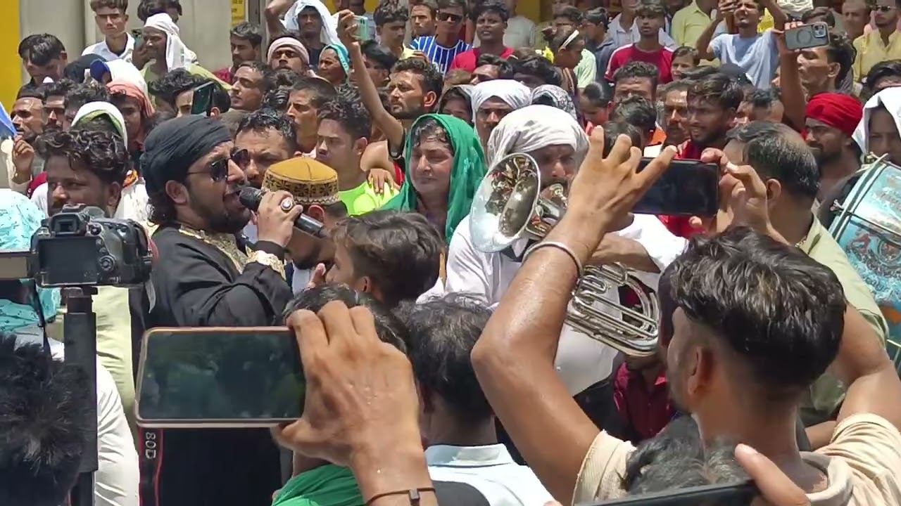 लुट गया फातिमा का चमन जालिमों वसीम साबरी नवाब बैंड अमीर नगर मुहर्रम ताजिया ❤️ या हुसैन जिंदआबाद