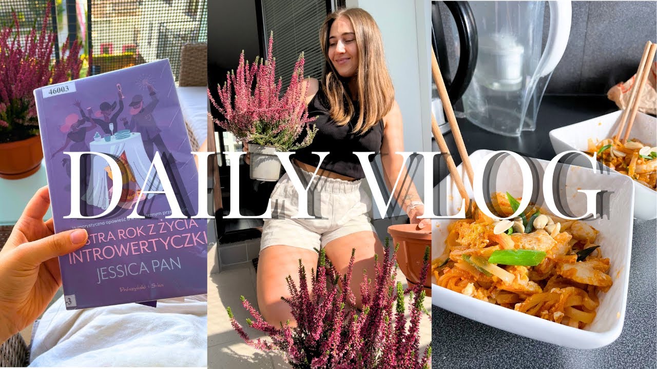 Co z jesiennymi ozdobami? 🎃 Sadzę wrzosy 💜 Czy domowy padthai to dobry pomysł? 🍜