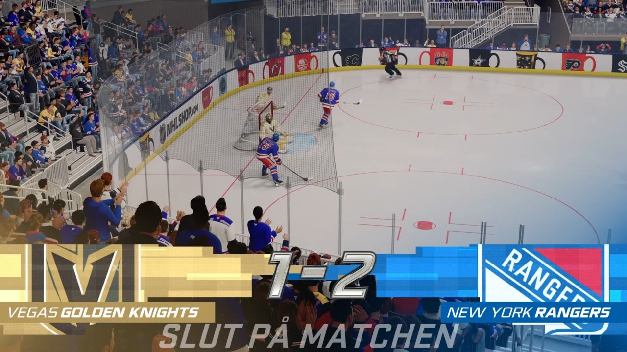 GAME 10 | Vegas Knights 1-2 New York Rangers | NHL 25