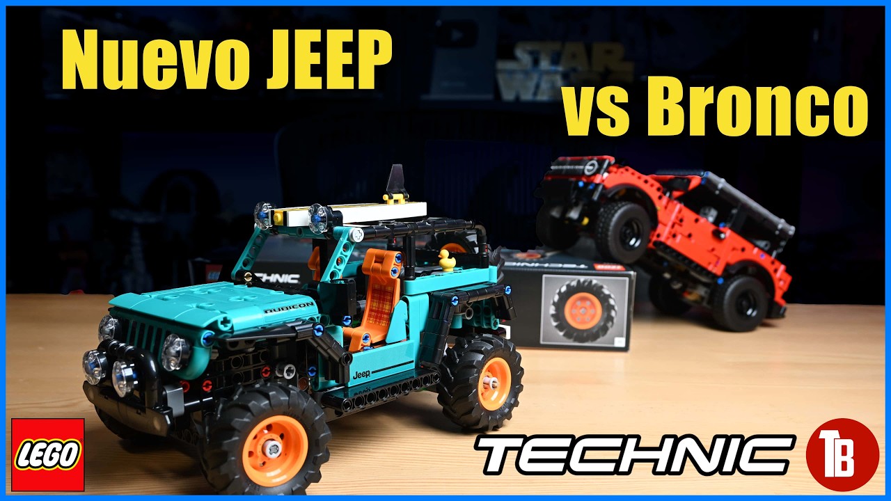 Nuevo LEGO Technic Jeep Wrangler Rubicon 42227 | ¿Mejor que el Ford Bronco 42213?