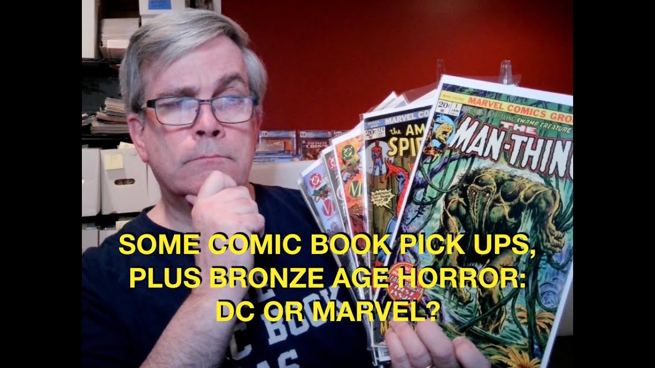 Some Comic Book Pick Ups, Plus Bronze Age Horror - DC or Marvel?