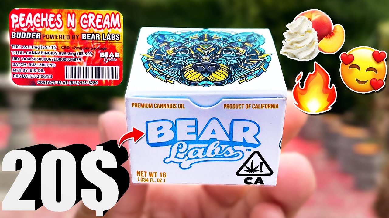 PEACHES N CREAM BY BEAR LABS! | CHEAP DABS #45
