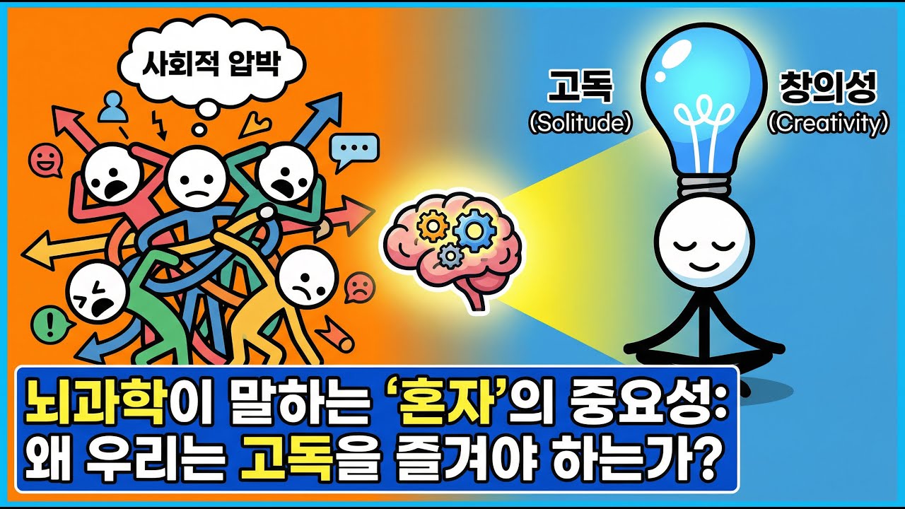 왜 혼자 있는 시간이 필요한가? 뇌과학이 말하는 이유