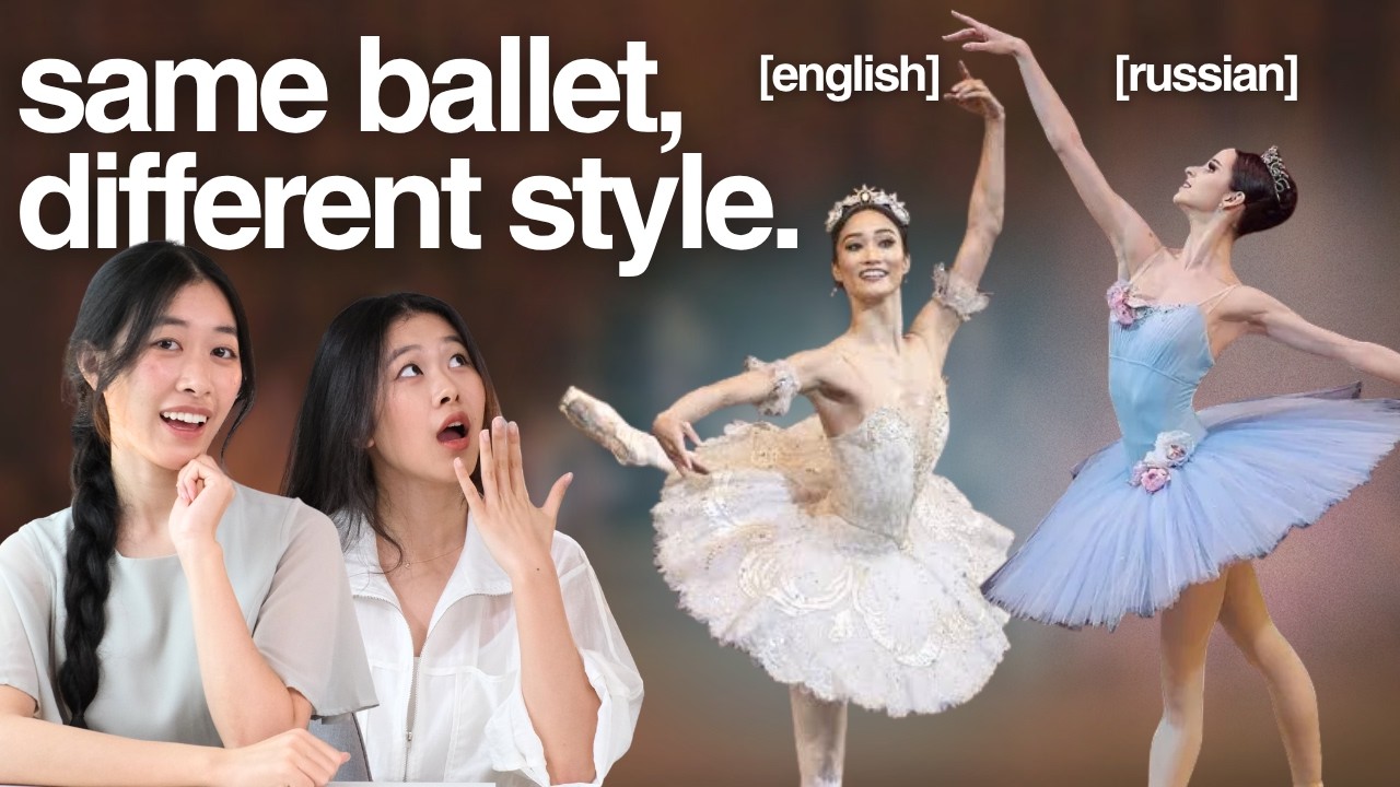 Russian vs English style ballet (Comparing Queen of The Dryads Variation)