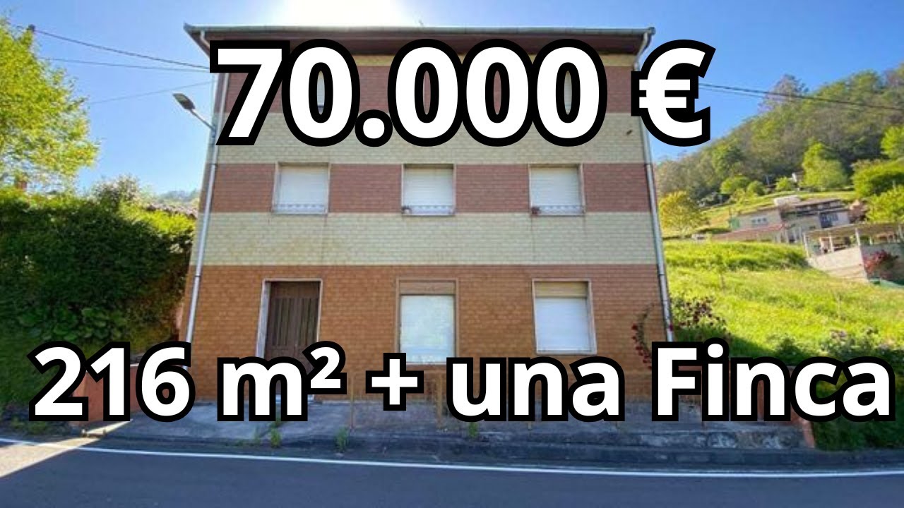 CASA EN VENTA  | 70 000 €  | A 30 minutos de OVIEDO