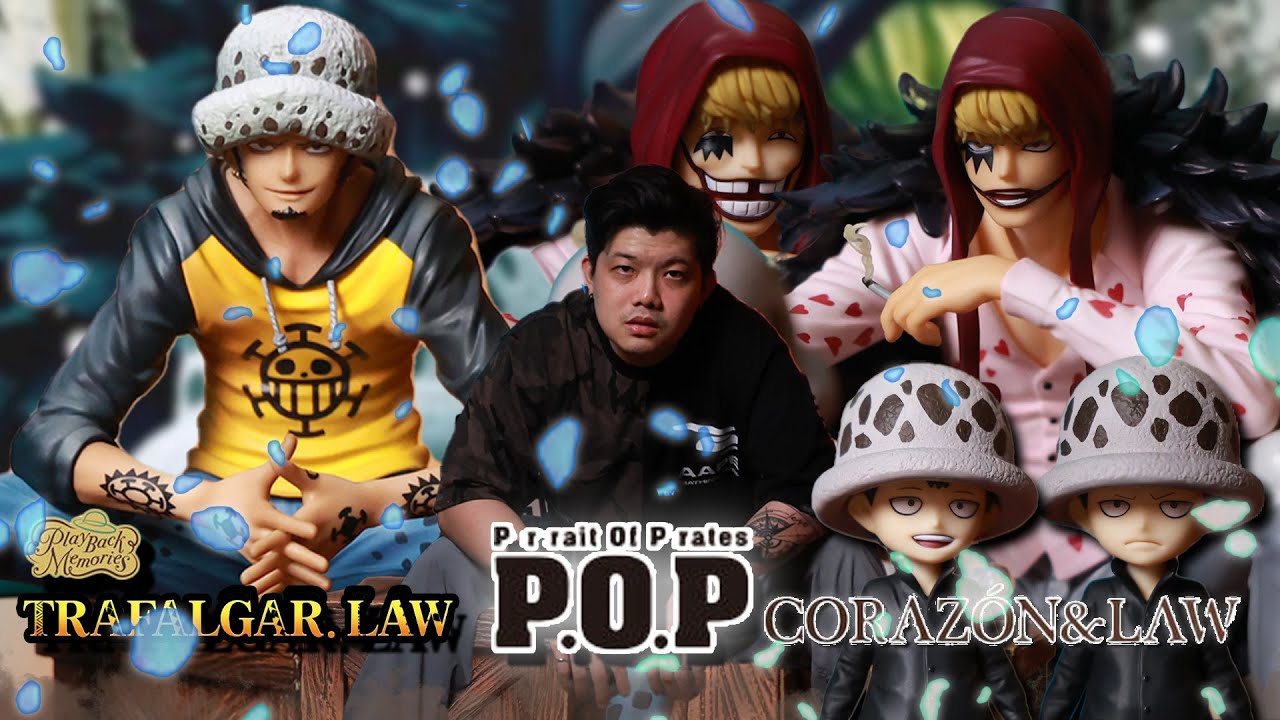 【POP全開箱-1.2月 航海王】Portrait.Of.Pirates LIMITED EDITION 柯拉松 羅 / Playback Memories 托拉法爾加·羅 トラファルガー・ロー