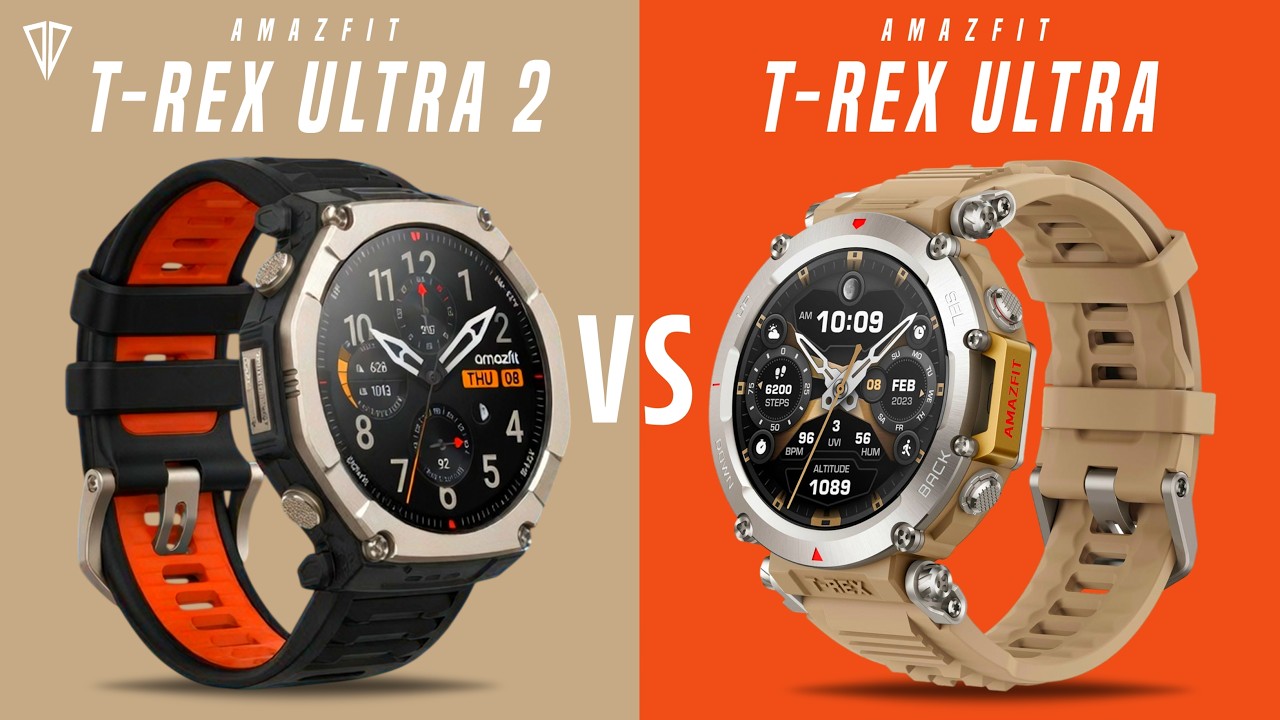 Amazfit T-Rex Ultra 2 VS Amazfit T-Rex Ultra
