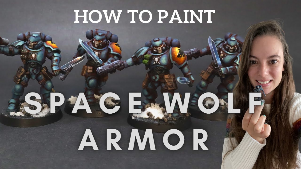 How to Paint Space Wolf Armor