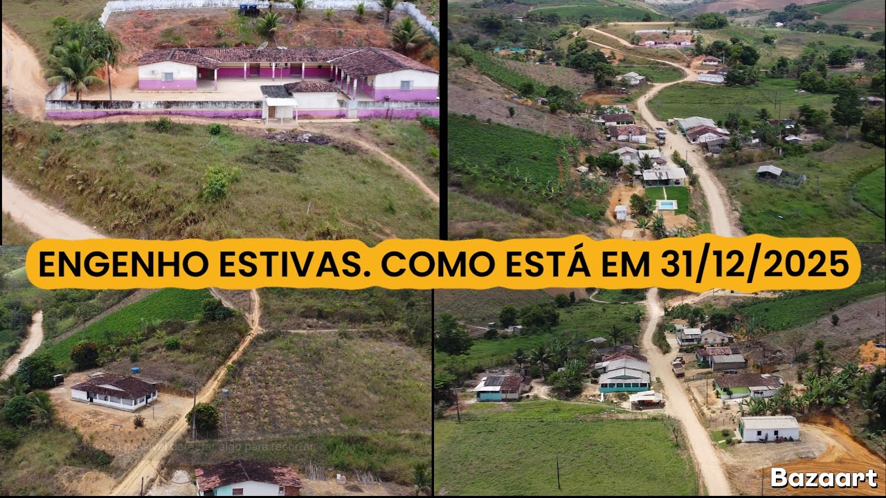 ENGENHO ESTIVAS NO MUNICÍPIO DE AMARAJI, PERNAMBUCO 