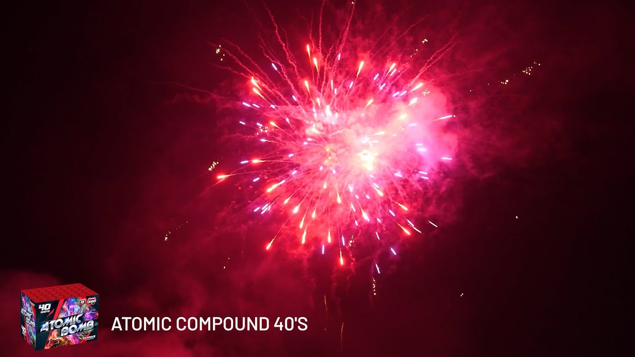 5012 Pyroshow Atomic Bomb 40's - Rubro Vuurwerk - (OFFICIAL VIDEO)