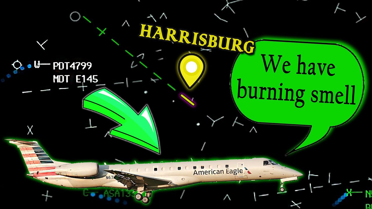 American E145 has SMOKE IN THE COCKPIT out of Philadelphia | Emergency Diverts