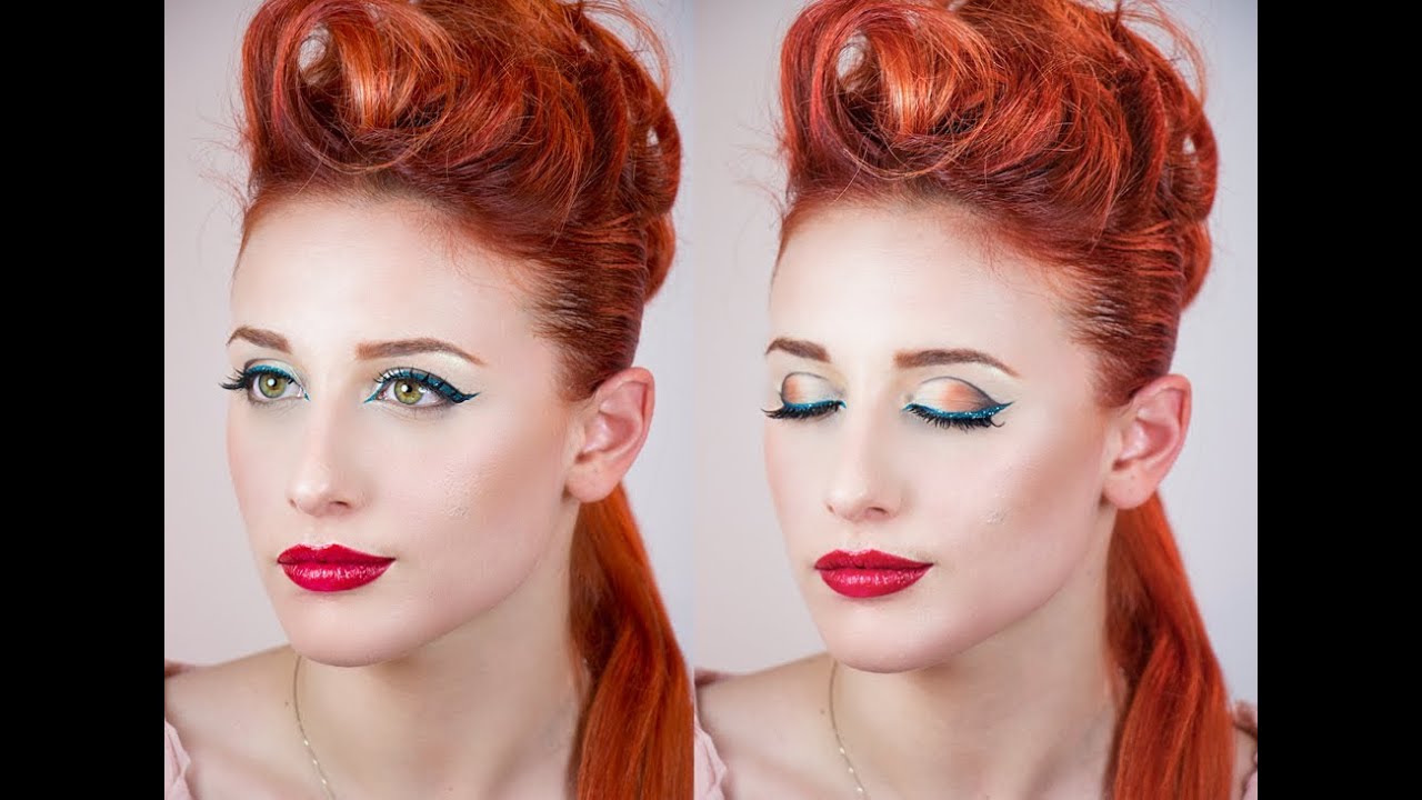 MAKE UP & HAIR TUTORIAL - Graphic Cat Eye