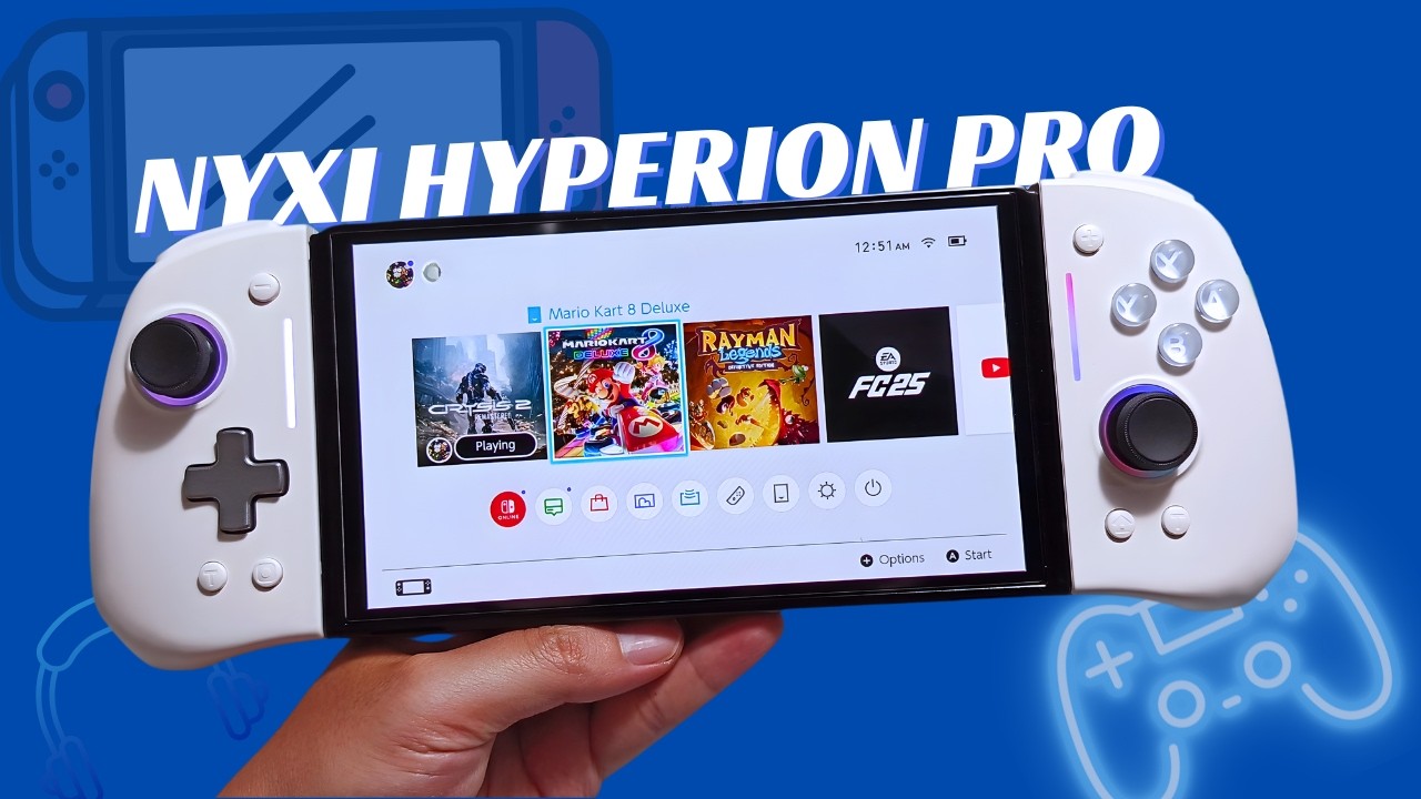 ENAK NIH! MAKIN BETAH MAIN SWITCH 1 PAKAI NYXI HYPERION PRO