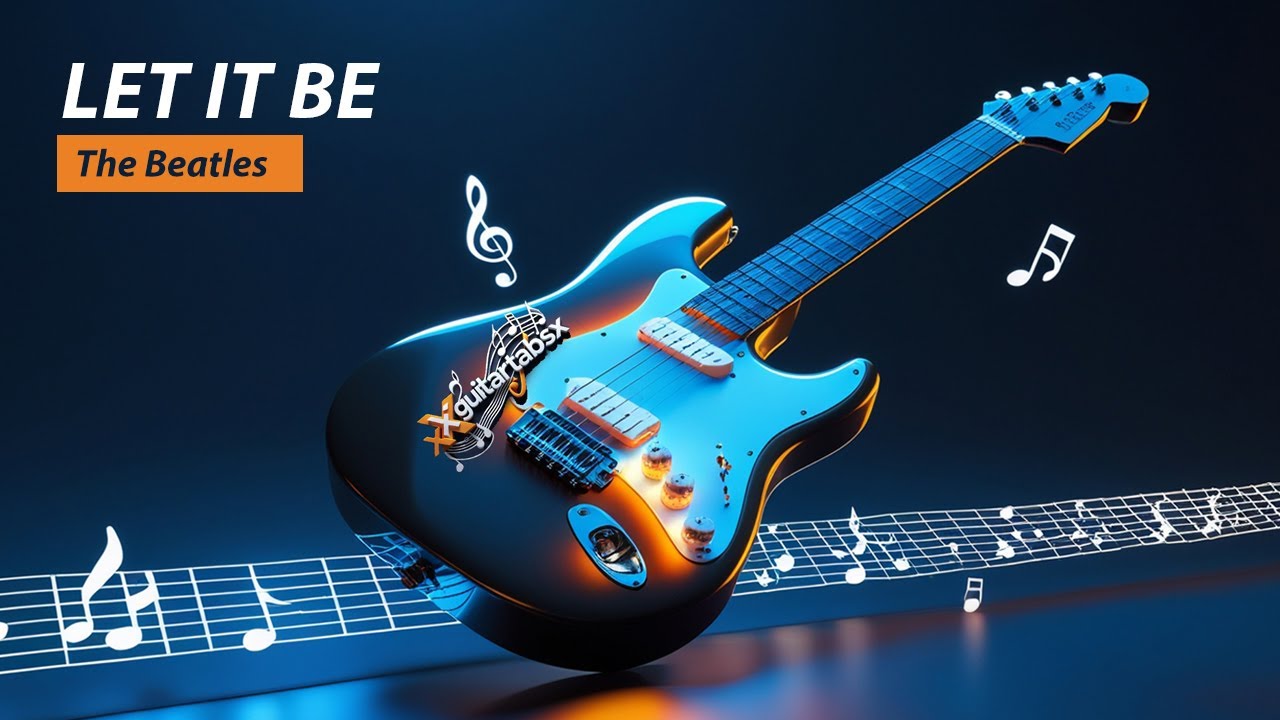 The Beatles – Let It Be Guitar Tabs | Guitar Solo Lesson (Easy) | XGUITARTABSX
