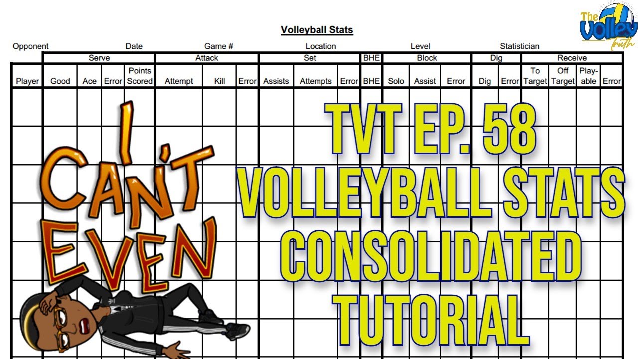 TVT Ep. 58 - Volleyball Stats Consolidated Tutorial