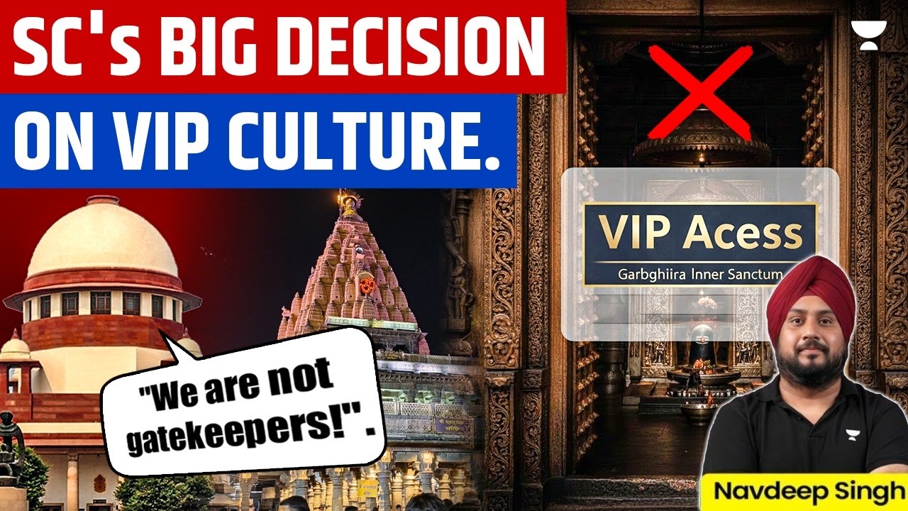NO MORE VIP DARSHAN? Supreme Court's Bold Statement on Mahakal Temple
