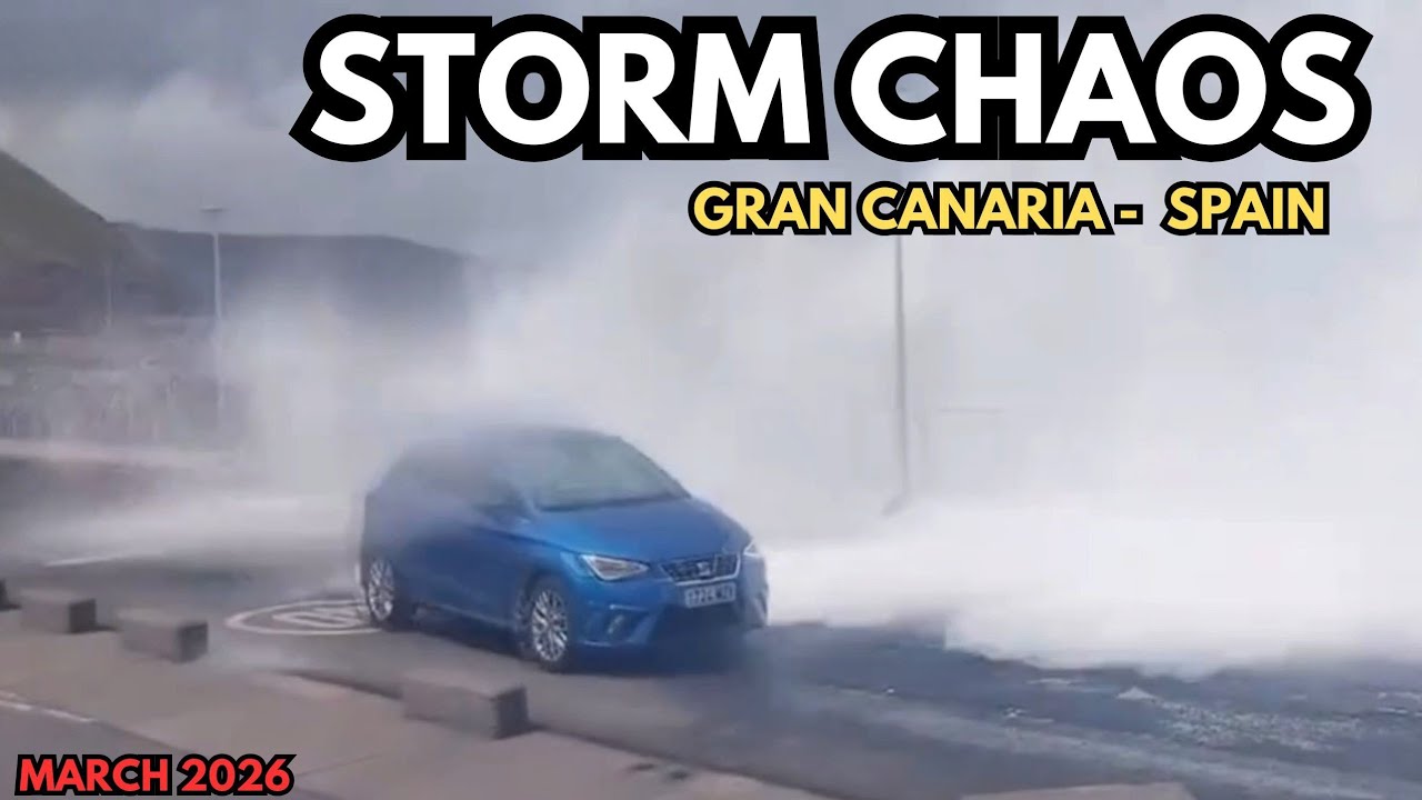Gran Canaria Storm Turns the Island into Chaos! 🌪️ 2026
