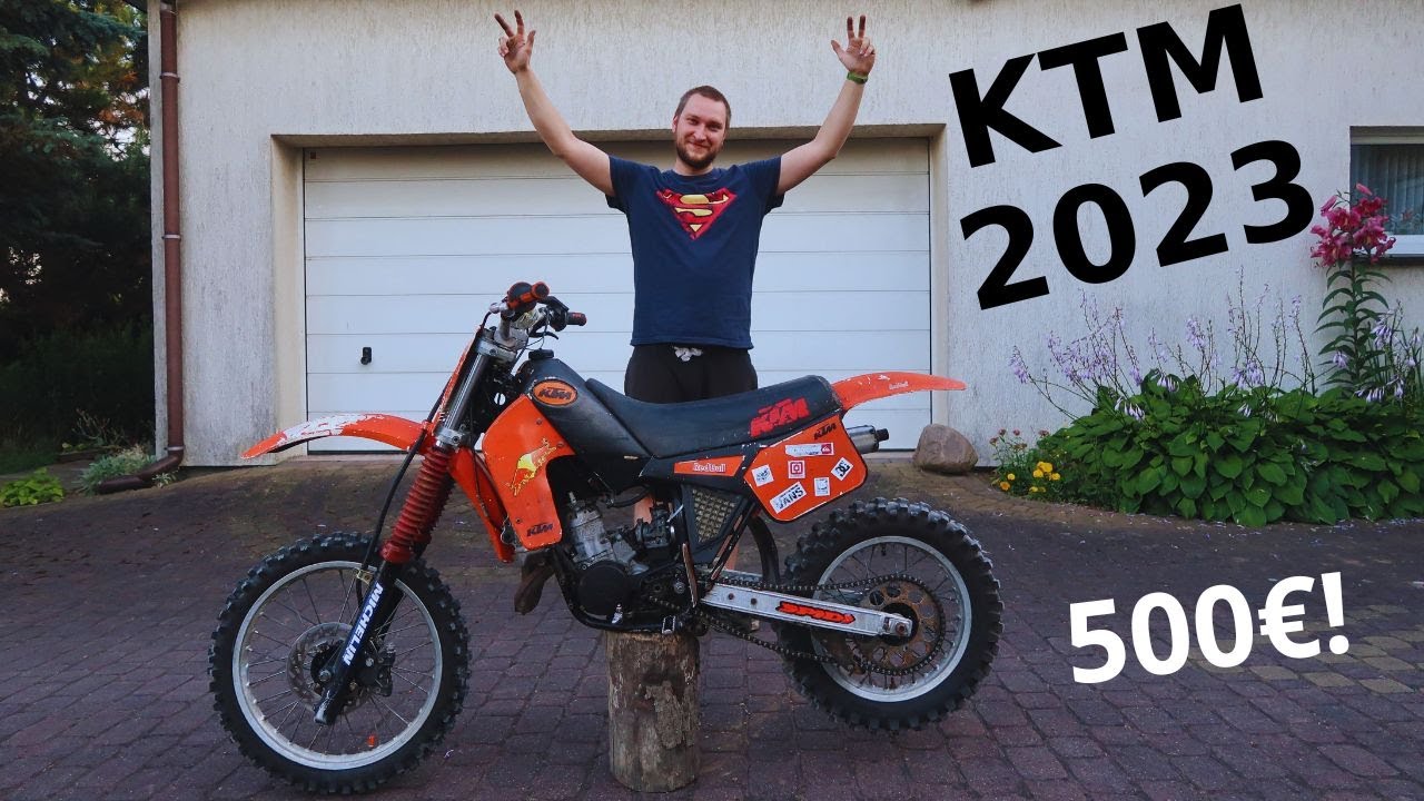 🔥 Mega RETRO KTM za 500&euro; 👑 Spełniłem swoje MARZENIE motocyklowe! 🥹