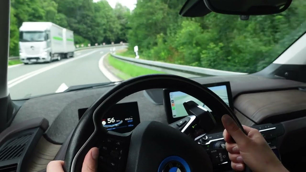 BMW i3s overheats on Autobahn at TOP speed